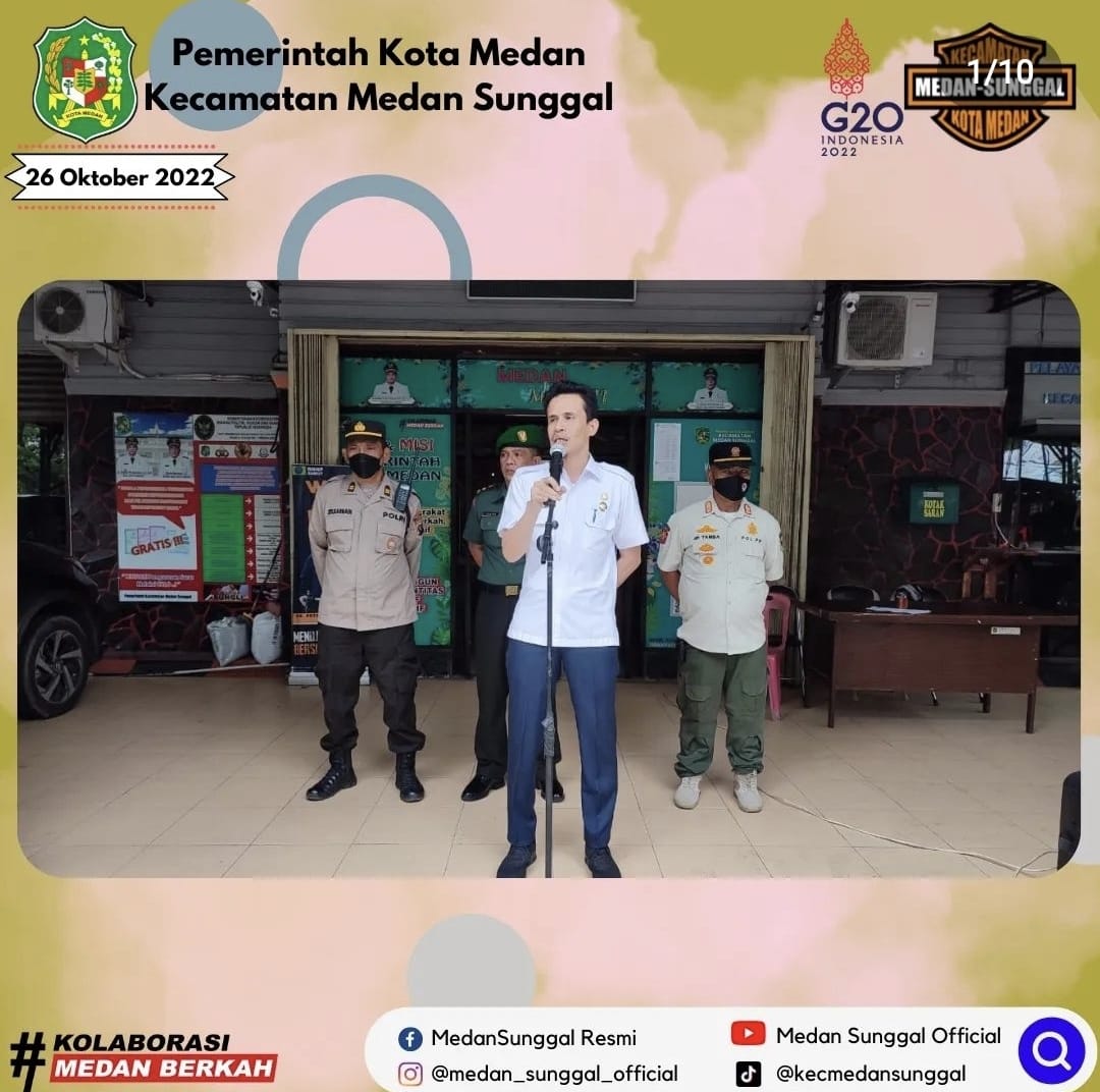 Operasi "Kasih Sayang" di Kecamatan Medan Sunggal (26/10/22)